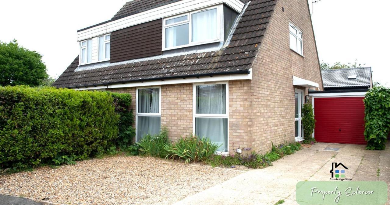 Cambridge Stays 4-5Br House-Garden-Lots Of Parking-15 Min To City-Close To Motorway Girton  외부 사진
